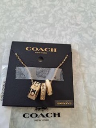 Coach New York 圓環項鍊
