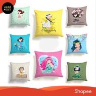 Sofa Cushion Girl 40x40 cm Pillow Cushion