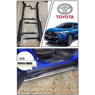 TOYOTA COROLLA CROSS OEM PREMIUM SIDE STEP RUNNING BOARD SPOILER