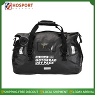 【HOSPORT】48/66L Motorcycle Pannier Bag Waterproof Motorcycle Seat Bag Large Capacity Motorcycle Sadd
