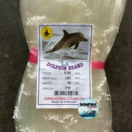 050MM X 140MM (5.1/2") X 50MD X 550ML Pukat Jaring Ikan / Mata Lintang / Warna Putih / Isi Kosong / 