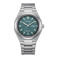 Citizen AW0130-85X Eco-drive Super Titanium Green Dial 39mm Men Watch