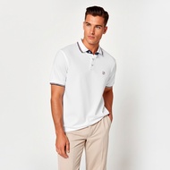 LTD เสื้อโปโลป้องกันแบคทีเรีย ผู้ชาย สีขาว | Anti-Bacteria Polo (Slim Fit)  | 00931