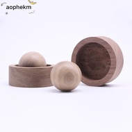 AOPHEKM Essential Oil Diffuser, Wooden Spherical Fragrant Wood, Household Expanded Long-lasting Wood