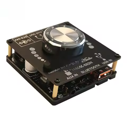 ZK-502H TPA3116D2 High Fidelity 2x50W Stereo Bluetooth 5.0 Class D Audio Amplifier Board Module Audi