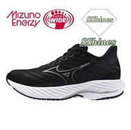 💥NEW⭐️🇯🇵MIZUNO WAVE RIDER 28 WIDE💥黑·白色💥女裝EUR36.5-40✅寬楦鞋頭⭐️適合腳寬的跑手✅中底採用「MIZUNO ENERZY NXT」反彈性材料 +「WAV