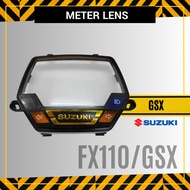 METER LENS SUZUKI FX110 GSX110 -  FX 110 GSX 110 METER COVER LEN PENUTUP CERMIN SPEEDOMETER COVER ST