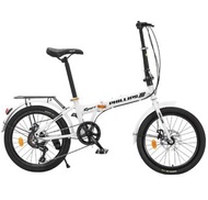 折疊變速山地單車 便攜通勤男女款成人青少年代步單車