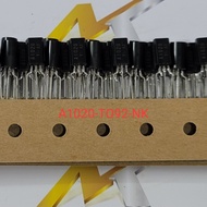 (Combo of 2) 2SA1020 A1020 - 2A/50V - PNP - TO92 A1020Y genuine Toshiba made in Japan (piece)