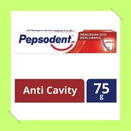 Pepsodent 75Gr - Pasta Gigi Pepsodent 75 Gr Pencegah Gigi Berlubang Toothpaste White Reguler