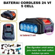 Baterai Lithium Cordless 21V / 24Vf / 48Vf | Baterei Semprotan Air Portable | Baterai Makita | Bater