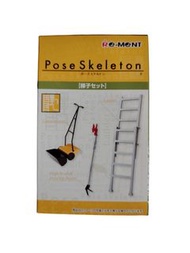 [全新] RE-MENT Pose Skeleton 骷髏人係列配件盒玩｜梯子套裝 (梯子セット)｜割草機/高枝剪/長梯｜Rement｜盒玩｜1/18 微縮場景模型玩具