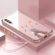 NEW Hontinga Casing Ponsel Samsung Galaxy A50, A30S A50S Fashion Lucu