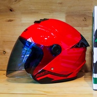 ใหม่..หมวกกันน็อคครึ่งใบ Open face / LINK รุ่น AVATR ชิลด์ ปรอท ราคาเพียง 790.- เท่านั้น