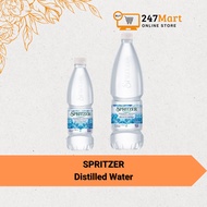 Spritzer Distilled Water 550ML / 1250ML