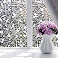 Sanblast sticker, window film sticker, window film, stone motif