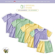 Hae Hae Kids Bamboo Pajama Set– Short Sleeve | Eczema-Friendly, Ultra-Breathable (80–130)