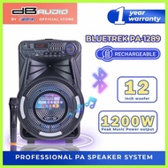 DB=qN!Audio[L~by$i^Astron/z^BLUETREK/J^PA-1289/k^Portable:Y_Mobile:oO_Trolley Bluetooth Speaker (12