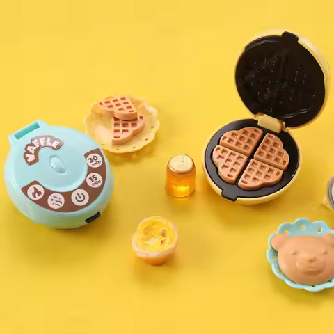 Miniature Bread Maker Waffle Maker Oven Mini Model 1:12 Min Ob11 Live Scene