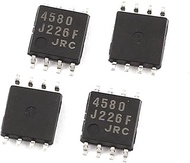 Uxcell a15091600ux0674 JRC4580 8-Pin PCB Surface Mount SMD SMT IC LCD Power Chip, 4 Piece