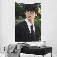 Soobin ชายนักร้อง T-TXT Tapestry ตกแต่งห้องผนังผ้าปาร์ตี้แขวนพื้นหลังตกแต่งห้อง Baby Room