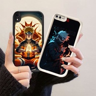 HW-19 Kakashi Anime Shockproof Silicone Casing for iphone 8 6 7 XS X XR Max Plus