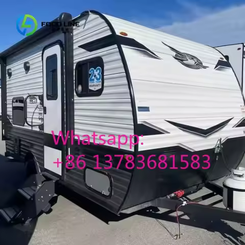 Custom 20ft Premium Travel Trailers Camper Trailer Manufacturers China 5 Passengers 4x4 Off-Road RV 