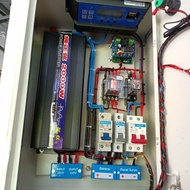 Box panel PLTS 2000 watt pure sine wave dengan ATS