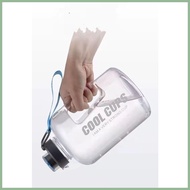 2.2L Big Water Bottle Half Gallon Bottle Gym Sport Tumbler