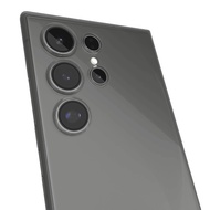 Galaxy S24 Plus/Ultra Asenaru Super Slim Signature Clear Casing - S24 Plus, Black