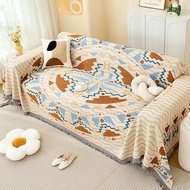 Cotton Couch Cushion Slipcover Protective Cover Couch Furniture Cover 90x240cm