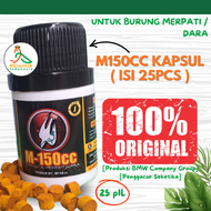 M150CC Pil Merpati 25pcs Vitamin Dara Balap Dongkrak Stamina Napas Panjang Speed CC Insting Fighter