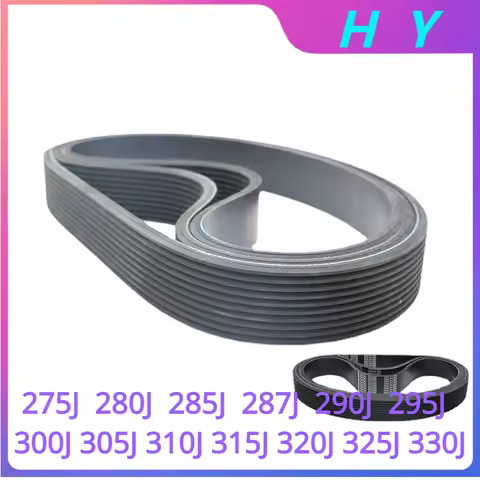 PJ Ribbed Belt 275J 280J 285J 287J 290J 295J 300J 305J 310J 315J 320J 325J 330J Treadmill Conveyor B