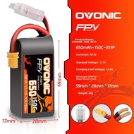 4S-6S 150C RC Racing FPV Drone Battery 1400mAh