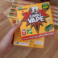Combo 10 hộp nhang muỗi Jumbo hương Lài 10 khoanh/hộp diệt muỗi ngay phút đầu tiên - nhang đuổi trừ