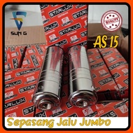 A Pair of Jumbo Aluminum Spokes for Freestyle BMX Bikes