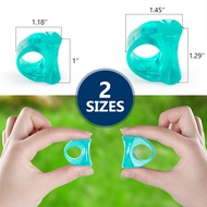 [Ready Stock] Sumifun One-Hole Toe Separator Green 4 Pairs K30028WJG