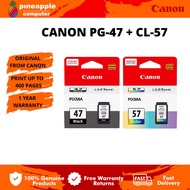 Canon PG-47 + CL-57 / PG-47 + CL-57s Combo Ink Cartridge For E400/E460/E480