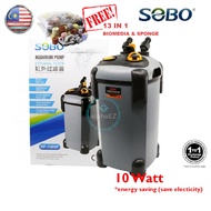 SOBO SF-1000F @ SF-1000F-UV Aquarium Pump Canister External Filter With UV Lamp / Without UV Lamp