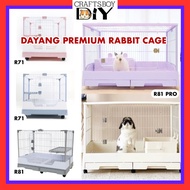 Dayang R71 R81 R81 Pro Premium Dayang Rabbit Cage Cage Rabbit House Guinea Pig Cage Sangkar Arnab