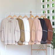 A357 Round Neck Shirt With Ruffled Sleeves/Bust 48