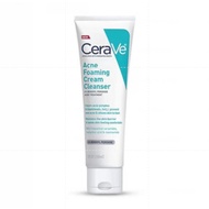 (SG Stock) Cerave Acne Foaming Cream Cleanser 5oz | Acne Control Facial Cleanser 8oz | Acne Control Gel 1.35oz AHA BHA