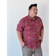 Men Plus Size Big Size Batik Shirt XXXL Besar Batik Shirt