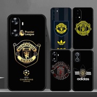 E- 16 Manchester United Football Club for Huawei Nova 5T 7 SE 8i Y61 10 Black TPU silicone phone cas