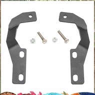 For  4 Runner 2010-2021 A-Pillar Fog Light Pod Hood Ditch Metal Mount Bracket Fixing Bracket