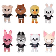 Skzoo Plush Toys KPOP Stray Kids Skzoo Plushie Dolls Soft Stuffed Animals Kids Children Gifts for Fans Cartoon Cute Home Décor Sofa Bedroom Decoration Ornaments