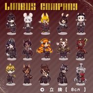 Ishmael Meursault Standing Anime KeyChain Limbus Company Men Key Chain for Women Cartoon Figure Acry