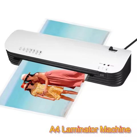 Laminating Plasticizer Laminator Machine A4 Document A4 Sheets Paper Laminator Hot and Cold Laminati