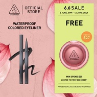 3CE MY RING EYE LINER precise ultra smooth thin flexible brush waterproof sweatproof all-day long sm