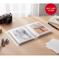 48 Pieces 4R Lomo Card Photo Album KPOP Photocard Album Matte Cover 4R Photo Album  48 Keping Album 